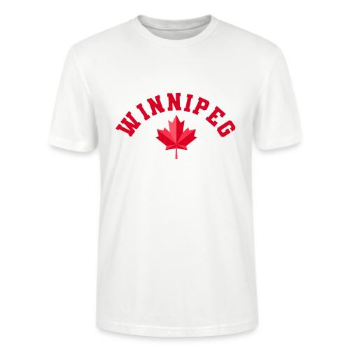Winnipeg with maple leaf - Stanley/Stella Crafter Unisex Organic T-Shirt