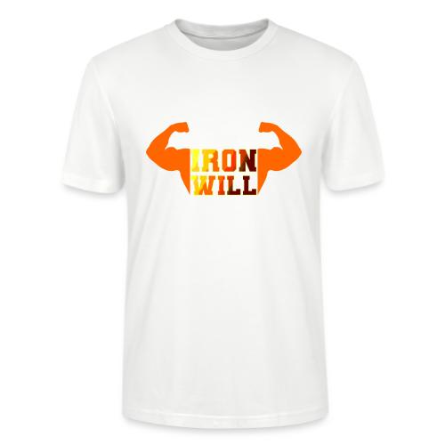 Bodybuilding: Iron Will Power - Stanley/Stella Crafter Unisex Organic T-Shirt