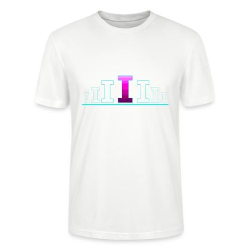 Letter I – Capital Varsity Alphabet Monogram - Stanley/Stella Crafter Unisex Organic T-Shirt
