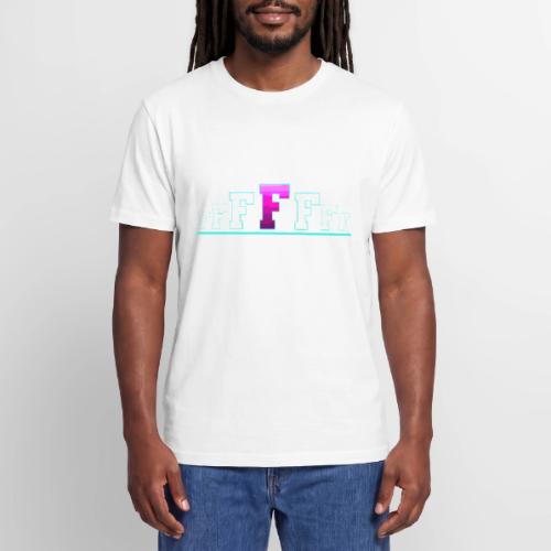 Letter F – Capital Varsity Alphabet Monogram - Stanley/Stella Crafter Unisex Organic T-Shirt