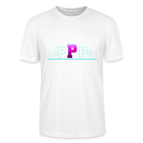 Letter P – Capital Varsity Alphabet Monogram - Stanley/Stella Crafter Unisex Organic T-Shirt