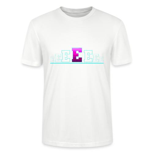 Letter E – Capital Varsity Alphabet Monogram - Stanley/Stella Crafter Unisex Organic T-Shirt