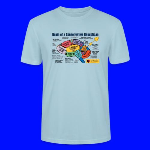 Brain of a Conservative Republican - Stanley/Stella Crafter Unisex Organic T-Shirt