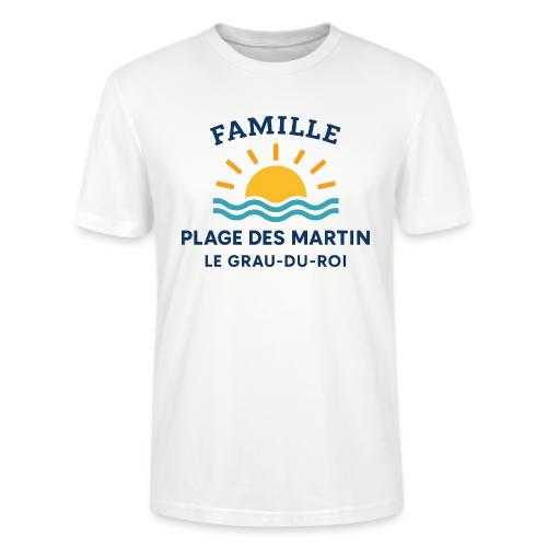 Family Beach Shirt – Plage des Martin Design - Stanley/Stella Crafter Unisex Organic T-Shirt