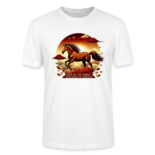 Year of the Horse Sunrise T Shirt, Lunar New Year - Stanley/Stella Crafter Unisex Organic T-Shirt