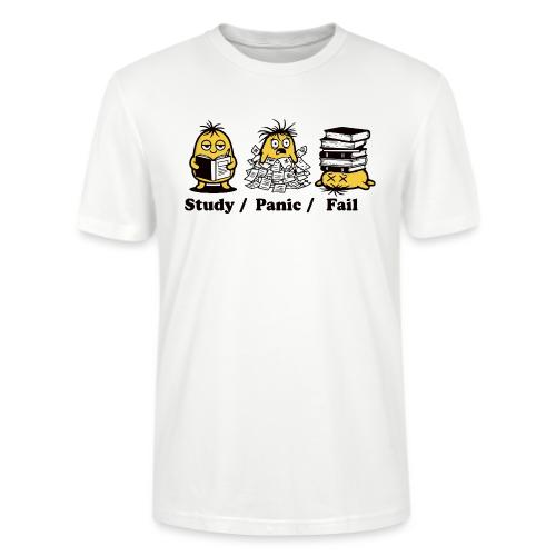 Funny Student Study Panic Fail Back To School - Stanley/Stella Crafter Unisex Organic T-Shirt