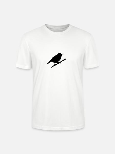 Bird - Stanley/Stella Crafter Unisex Organic T-Shirt - white