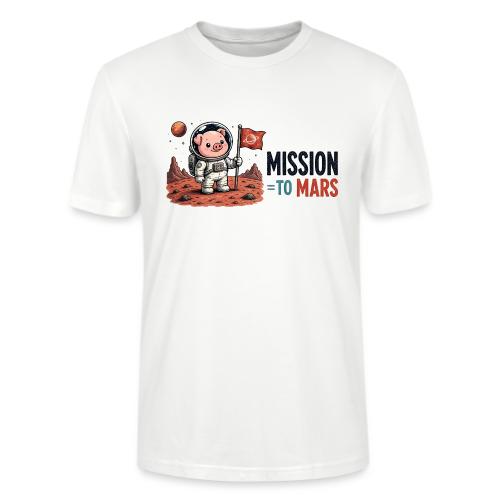 Mission To Mars Space Pig - Stanley/Stella Crafter Unisex Organic T-Shirt