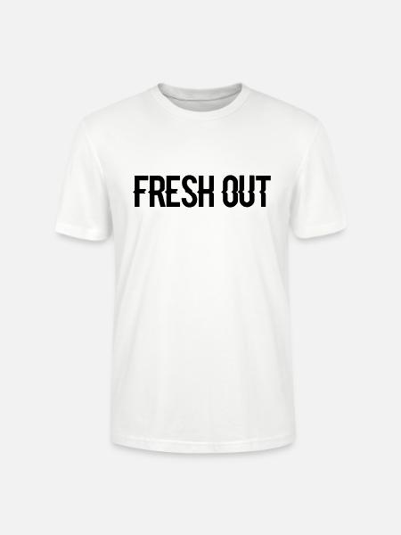 fresh out - Stanley/Stella Crafter Unisex Organic T-Shirt - white