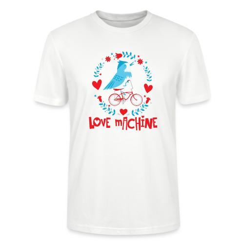 Cute Love Machine Bird - Stanley/Stella Crafter Unisex Organic T-Shirt