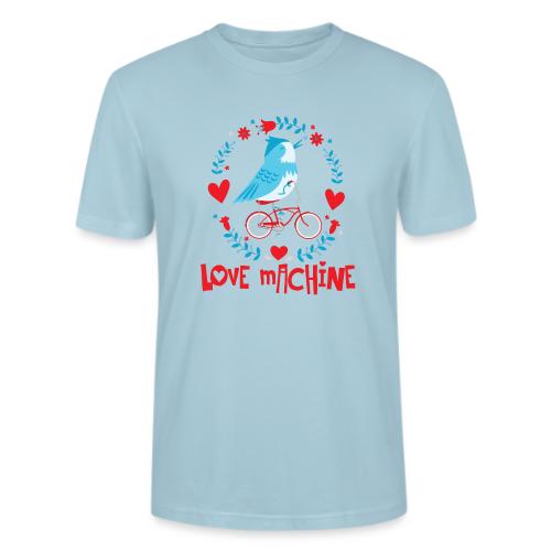 Cute Love Machine Bird - Stanley/Stella Crafter Unisex Organic T-Shirt