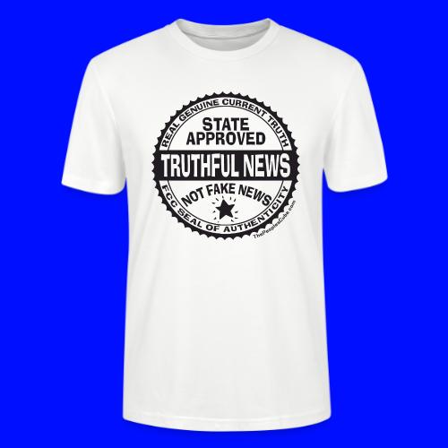 Truthful News FCC Seal - Stanley/Stella Crafter Unisex Organic T-Shirt