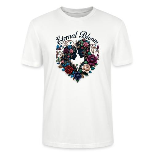 Eternal Bloom Embrace T-Shirt - Stanley/Stella Crafter Unisex Organic T-Shirt