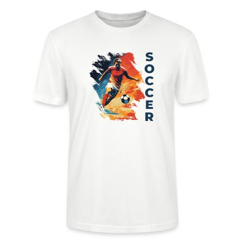 Soccer Action Pulse - Stanley/Stella Crafter Unisex Organic T-Shirt