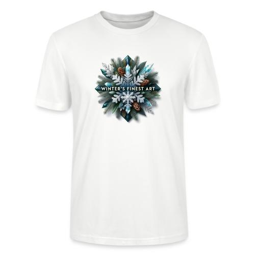 Intricate Frozen Evergreen T-Shirt - Stanley/Stella Crafter Unisex Organic T-Shirt