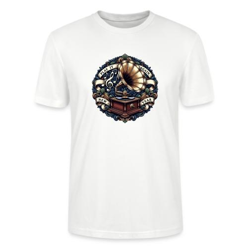 Ornate Phonograph T-Shirt - Stanley/Stella Crafter Unisex Organic T-Shirt
