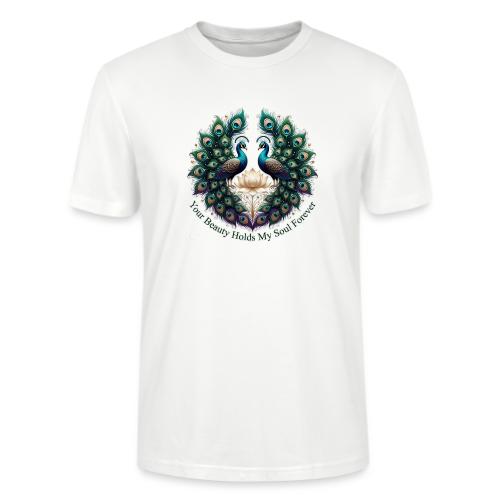 Your Beauty Holds My Soul Peacock Gifts T-Shirt - Stanley/Stella Crafter Unisex Organic T-Shirt
