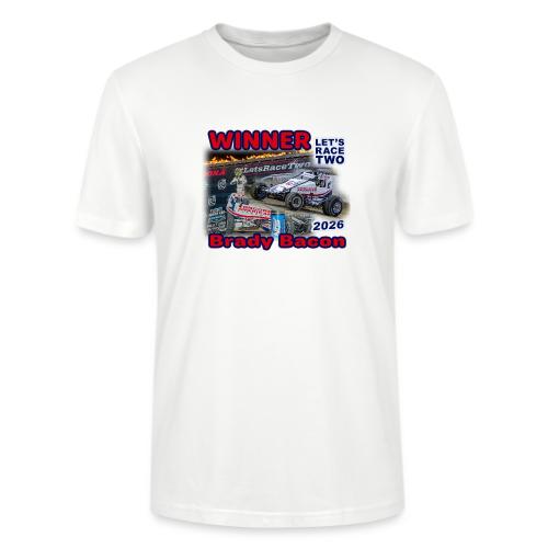 Brady Bacon #LetsRaceTwo Winner - Stanley/Stella Crafter Unisex Organic T-Shirt