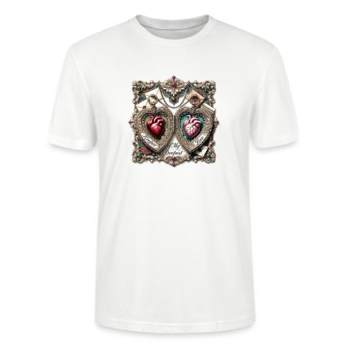 Keeper of My Deepest Love Victorian Locket T-Shirt - Stanley/Stella Crafter Unisex Organic T-Shirt