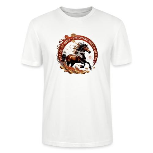 Year of the Horse Fiery Spirit T Shirt, Lunar New - Stanley/Stella Crafter Unisex Organic T-Shirt