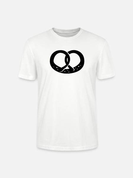 Pretzel, Oktoberfest - Stanley/Stella Crafter Unisex Organic T-Shirt - white