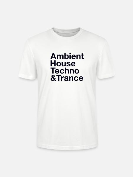 Music Style Rave - Stanley/Stella Crafter Unisex Organic T-Shirt - white