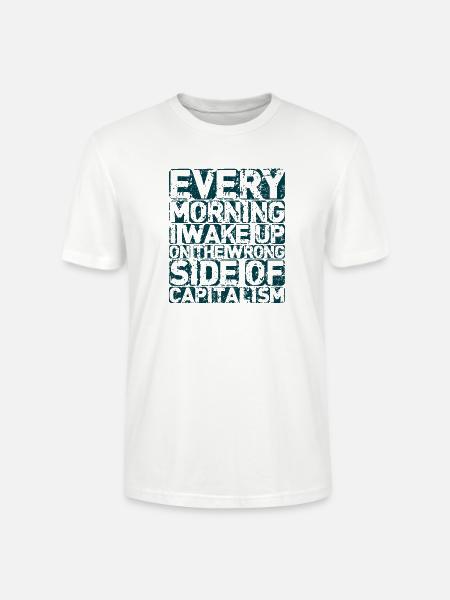 The Wrong Side - Stanley/Stella Crafter Unisex Organic T-Shirt - white