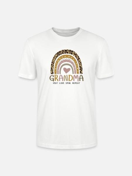 Grandma Day - Stanley/Stella Crafter Unisex Organic T-Shirt - white