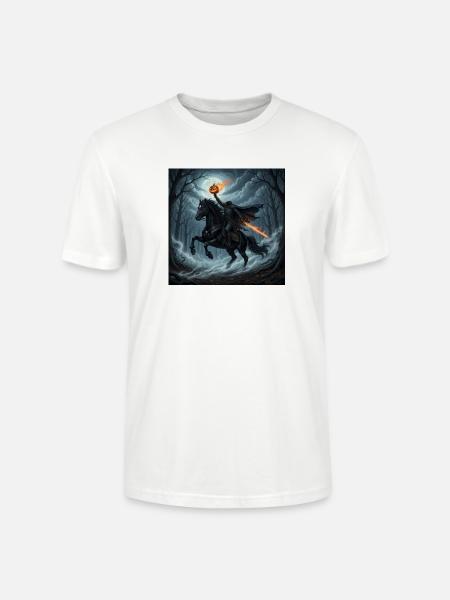 Headless Horseman - Stanley/Stella Crafter Unisex Organic T-Shirt - white