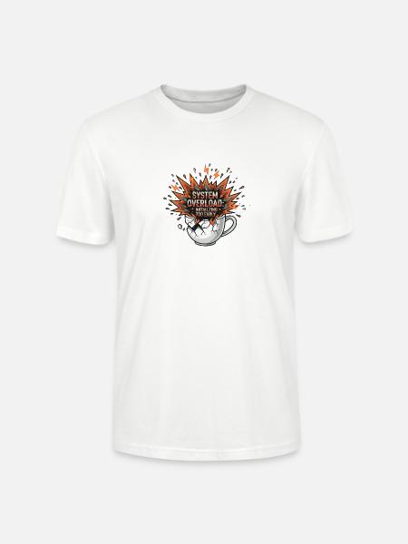 System Overload Initializing Too Early - Stanley/Stella Crafter Unisex Organic T-Shirt - white