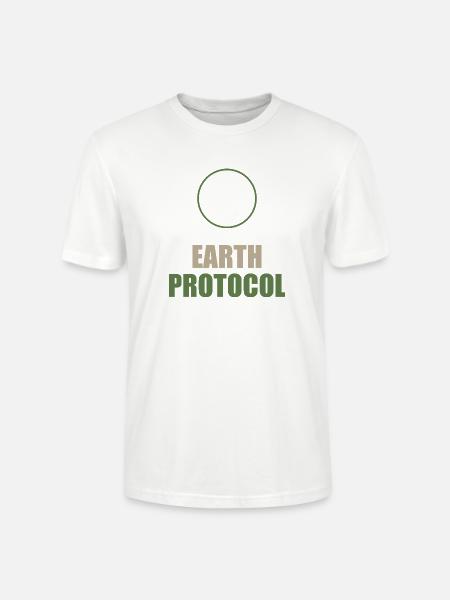 Earth Protocol Eco-Tech Label - Stanley/Stella Crafter Unisex Organic T-Shirt - white