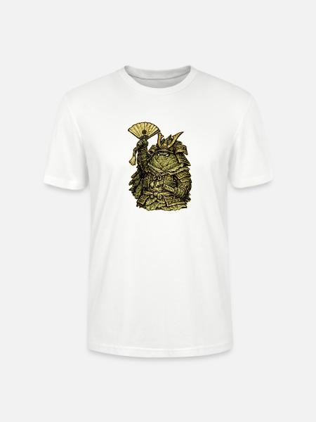 Cabbage Colonel — Funny Vegetable Commander - Stanley/Stella Crafter Unisex Organic T-Shirt - white