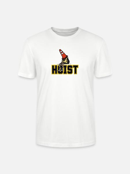 Hoist Cone Lounge Art - Stanley/Stella Crafter Unisex Organic T-Shirt - white