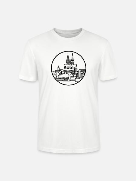 cologne germany - Stanley/Stella Crafter Unisex Organic T-Shirt - white