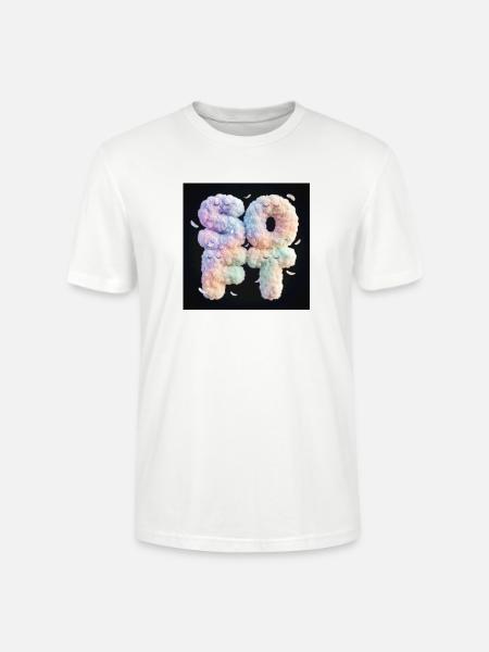 Pastel Cloud 42 Duo - Stanley/Stella Crafter Unisex Organic T-Shirt - white