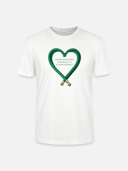 Hose Heart Humor - Stanley/Stella Crafter Unisex Organic T-Shirt - white