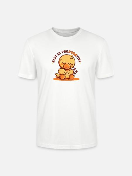 Rest is Producktive - Stanley/Stella Crafter Unisex Organic T-Shirt - white