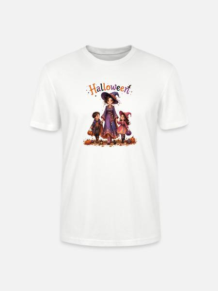 Halloween family - Stanley/Stella Crafter Unisex Organic T-Shirt - white