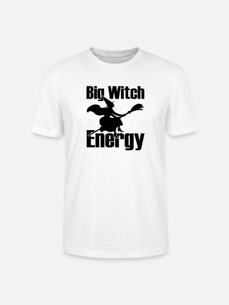 Big Witch Energy - Stanley/Stella Crafter Unisex Organic T-Shirt - white