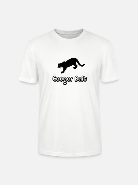 Cougar Bait - Stanley/Stella Crafter Unisex Organic T-Shirt - white