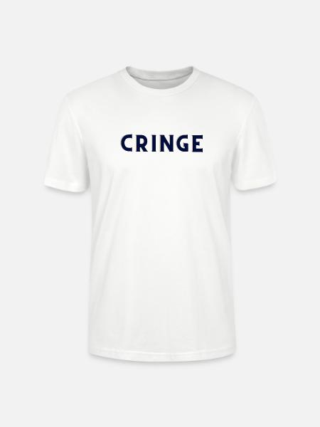 Cringe - Stanley/Stella Crafter Unisex Organic T-Shirt - white