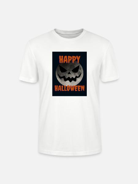 Happy Halloween - Stanley/Stella Crafter Unisex Organic T-Shirt - white