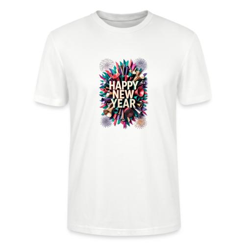 New Year's Party Horn T-Shirt - Stanley/Stella Crafter Unisex Organic T-Shirt