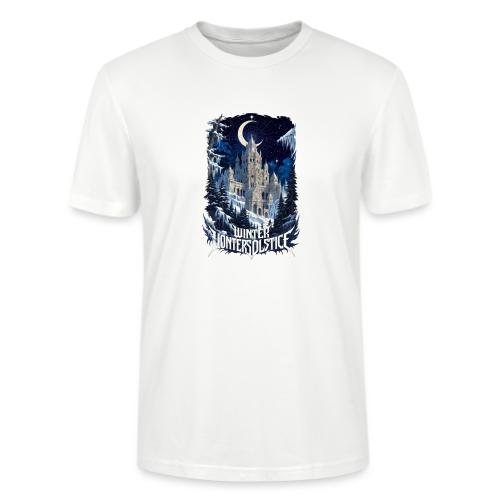 Celestial Winter Temple T-Shirt - Stanley/Stella Crafter Unisex Organic T-Shirt