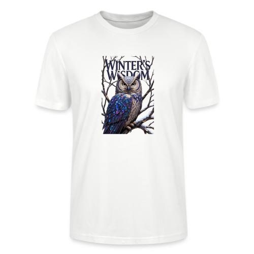 Crystalized Forest Owl T-Shirt - Stanley/Stella Crafter Unisex Organic T-Shirt