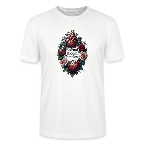 Eternal Bloom Timeless Love Entwined Hearts T-Shir - Stanley/Stella Crafter Unisex Organic T-Shirt
