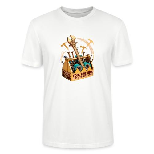 Tool Time Titan T Shirt, Funny Dad Gift - Stanley/Stella Crafter Unisex Organic T-Shirt