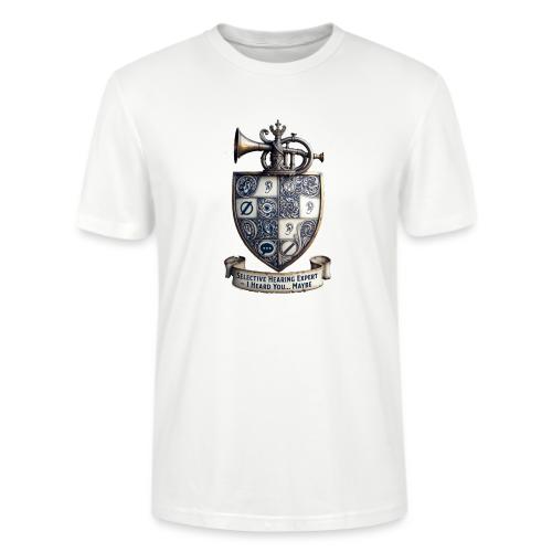 Selective Hearing Expert Crest T Shirt - Stanley/Stella Crafter Unisex Organic T-Shirt