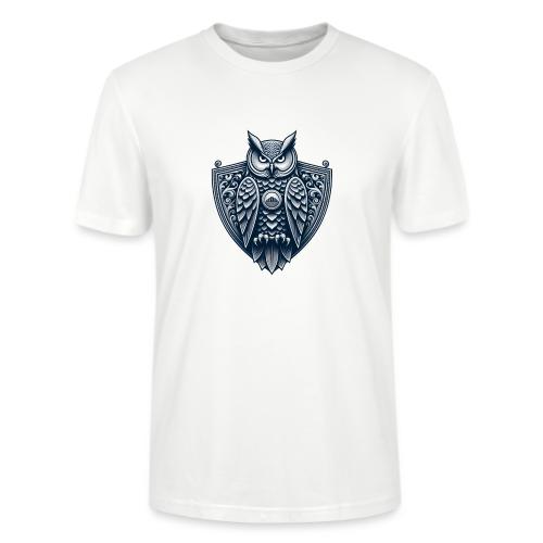 Night Watch Owl T Shirt, Sarcastic Dad Gift - Stanley/Stella Crafter Unisex Organic T-Shirt