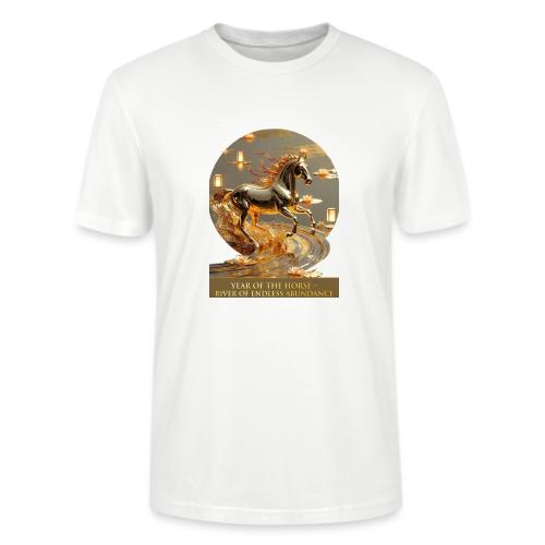 Year of the Horse Abundance T Shirt, Lunar NY Gift - Stanley/Stella Crafter Unisex Organic T-Shirt